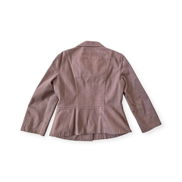 Miu Miu Washed cotton jacket, size 44 Italy, Mauve, Dusty pink - Picture 6 of 14